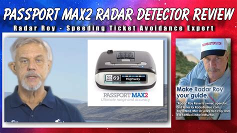 Within 5 minutes we had it connected. Passport Max2 Radar Detector Review - Radar Roy - YouTube