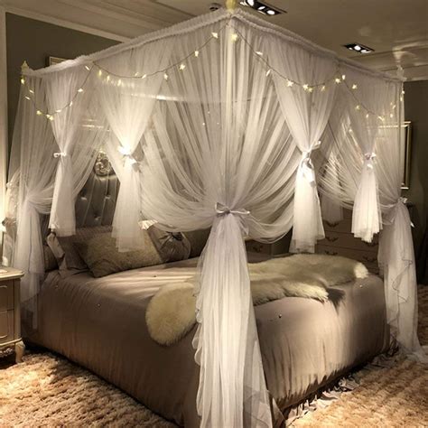 Whether you are in the market for a complete bedroom set, a new headboard, or just need to. Joyreap Mosquito Bed Canopy Net - Luxury Canopy netting ...