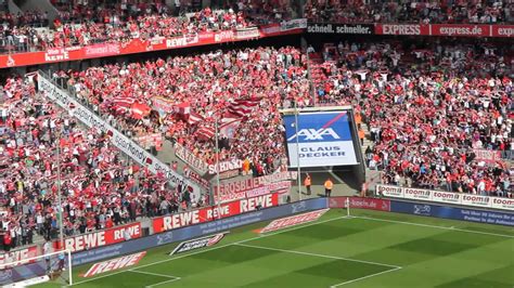 Fc köln played against bayern münchen in 2 matches this season. FC Hymne Spiel 1. FC Köln - Bayern München - YouTube