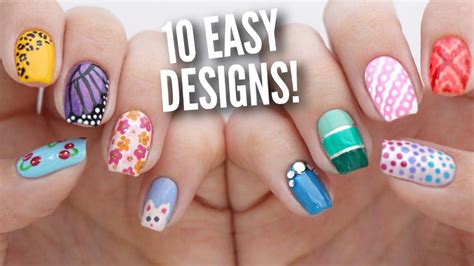 The pattern and texture offered would be modern and classy. Latest Nail Polish Designs Simple 2019 for Beginners ...