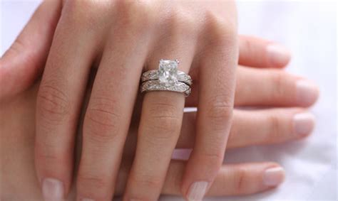 Maybe you would like to learn more about one of these? how to wear your engagement ring and wedding ring ...