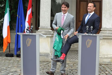 Photo, ap photo/mark lennihan, left, and adrian wyld/the canadian press via ap. How Justin Trudeau's Wild Sock Style Affects Brand Sales ...