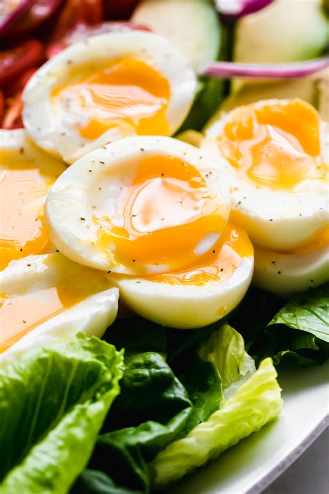 I used iceberg & green leaf lettuces and added a tablespoon of chili garlic sauce to the meat because my husband loves hot. Honey Mustard Chicken Cobb Salad Recipe - Little Spice Jar