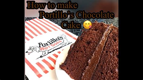 What goes best with coffee on christmas morning? PORTILLO's Chocolate Cake Recipe - YouTube
