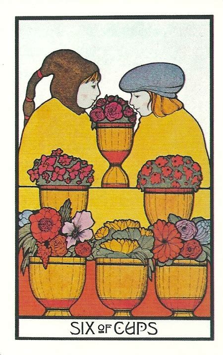 These cups offered to him represent new opportunities, but he is too deep in his meditation to take them. 6 Of Cups Tarot Guide
