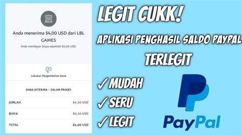 Cara menambah saldo paypal dengan gratis. Cara Mendapatkan Saldo Paypal Gratis | Aplikasi Penghasil ...