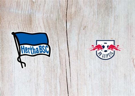 Wait few seconds to load streaming. Hertha BSC vs RB Leipzig -Highlights 21 February 2021 - ⚽ ...