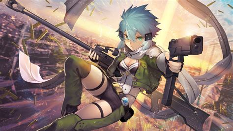 I hope i got the right size. Sinon Sao Wallpaper 4k - 1920x1080 Wallpaper - teahub.io