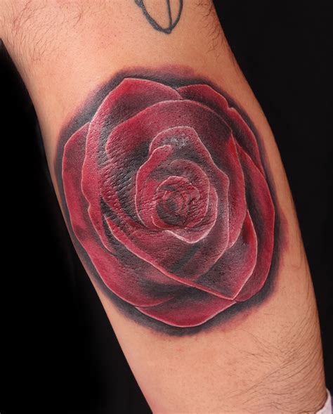 Body language custom ink proudly serves the following areas: Black and Red Rose Tattoo by Nasa at Body Language Tattoo ...