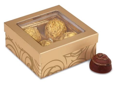 Maybe you would like to learn more about one of these? Golden Scroll Window Candy Boxes, 3.5x3.5x1.5", 24 Pack ...