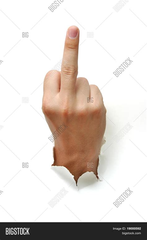 Middle finger photos and illustrations search result(10587). Middle Finger Sign Image & Photo (Free Trial) | Bigstock