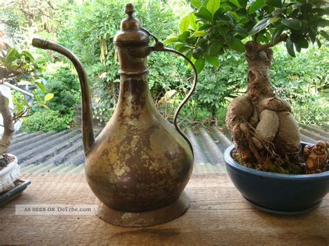 Herzlich willkommen auf der internetseite von brill. Alte Kupfer Gießkanne Wasserkanne Antik Garten Terrasse ...