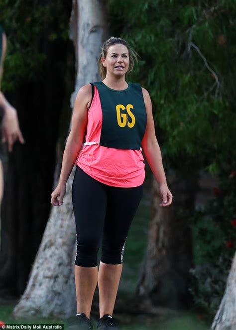 Biggest loser chef devin alexander teaches them low cost healthy. Fiona Falkiner enjoys a game of netball in Sydney | Daily ...