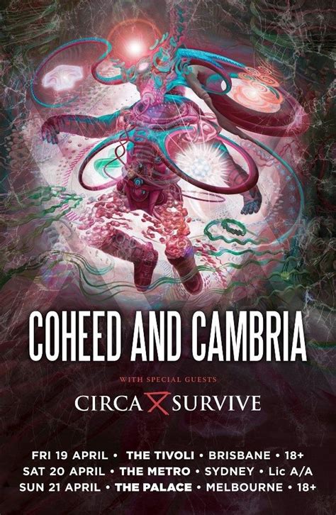 Do you like circa survive? Coheed and Cambria poster | Coheed and cambria, Cambria, Circa survive