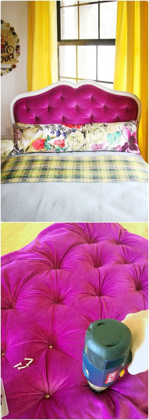 You can actually make something like this yourself from scratch and it wouldn't be very difficult. 30 Best DIY Headboard Ideas with Step by Step Instructions | Headboard diy easy, Diy headboard ...