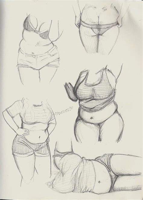 I like sketching female bodies but decided to stay away from the anime or simple style i've been doing for months now. Love your body girl! | Curvy is the new black | Pinterest