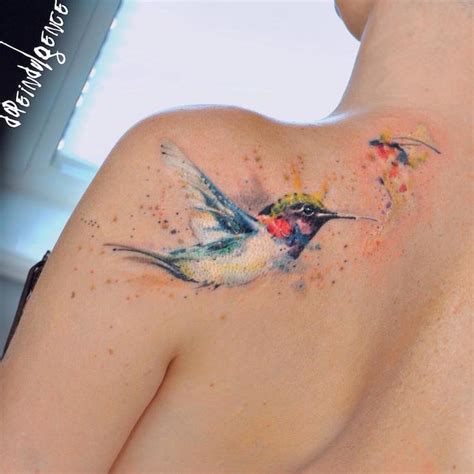 Wir freuen uns, mit euch wieder durchstarten zu dürfen. Tattoo Artist Captures the Carefree Fluidity of Watercolor ...