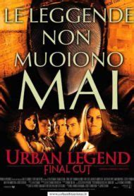 Altadefinizione legend / film hd l'inferno nello specchio (candyman 2) 1995. Urban Legend - Final Cut Streaming | Filmpertutti