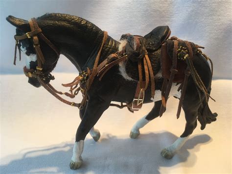 Horse tack dressage flags pony how to make horses club accessories google search. Model Horse Tack by Yerlin - Australian Stocksaddle | Horses, Breyer horses, Horse diy