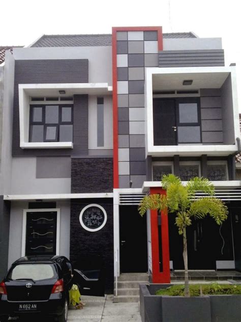 15 desain rumah minimalis tampak depan simple unik untuk ditiru. Kumpulan Pilihan Warna Cat Rumah Minimalis Tampak Depan ...