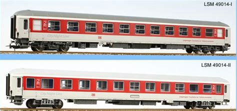 Marcar temas como leídos •690 temas. LS Models Set of 2 Passenger cars 2nd class "City Night Line" - EuroTrainHobby