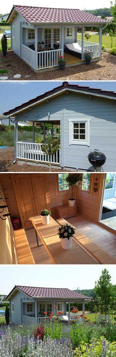 Dachpappe und bitumen schlucken den schall, den auftreffender niederschlag verursacht. Gartenhaus
