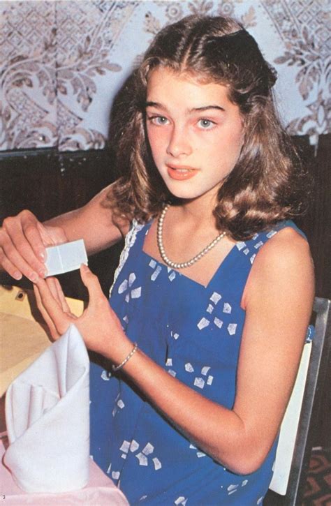 Shields previously recalled the making of pretty baby in her memoir, there was a little girl, which chronicles her loving but fraught relationship with teri. Pin on lil brooke shields