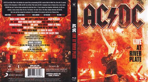 The dvd includes footage from three concerts performed in december 2009 at the estadio antonio vespucio liberti in buenos aires, argentina, which is the home stadium of argentinian football club river plate. acdc live at river plate | DVD Covers | Cover Century ...