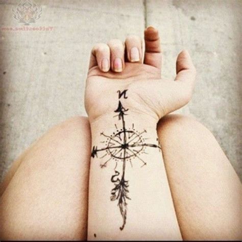 A compass is a nifty little object. Infinity Tattoo On Wrist - Tattoo Art Ideas | Compass ...