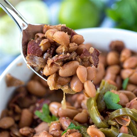 Gluten free & full of flavor. Slow Cooker Mexican Beans | Recipe | Mexican food recipes ...