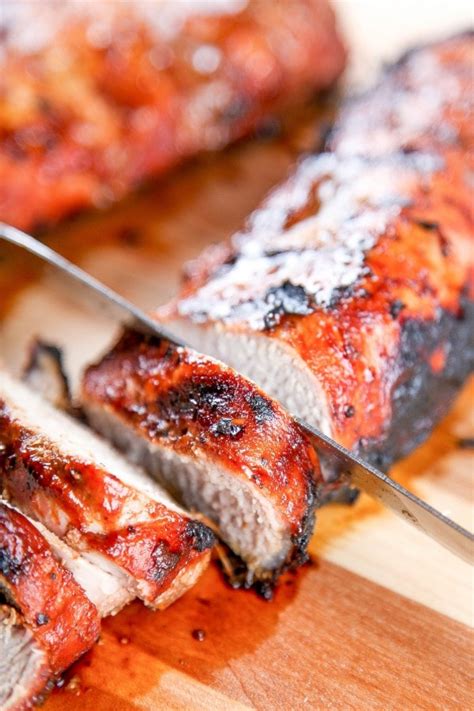 Pork tenderloin seasoned with a rub, seared until golden then oven baked in an incredible honey garlic sauce until it's sticky on the outside and it's unbelievable when the pork is cooked perfectly. Hei! 15+ Grunner til Appetizer Recipes Using Pork Loin ...