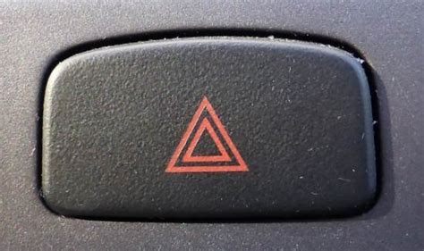 Where do your hazard lights fit into that? When should you use your hazard lights?