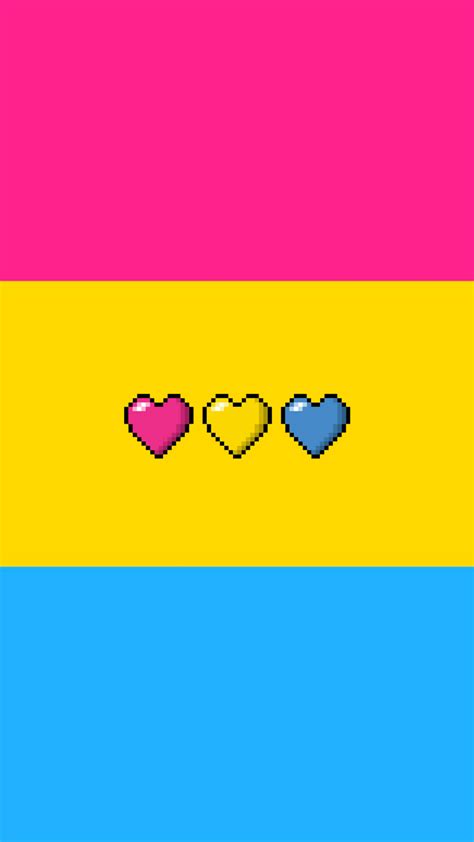 Hang loose in this comfy tee with a wide scoop. Pansexual Pride Flag Wallpapers - Wallpaper Cave