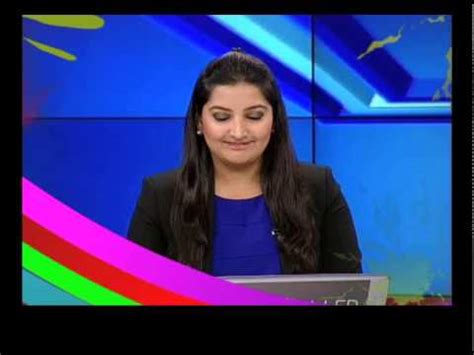 Anjana om kashyap is again a famous indian journalist and anchor. Anchor blooper package, india news - YouTube