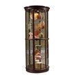 Check spelling or type a new query. Pulaski Preference 32 Inch Wide Half Round Curio Cabinet ...