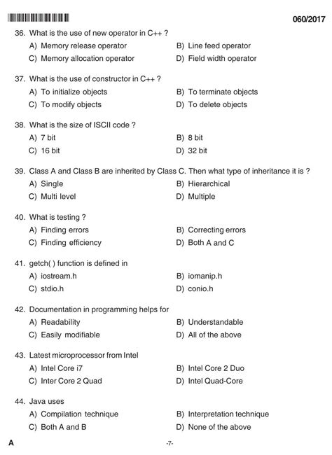 However, some certifications command higher salaries. KPSC Tradesman Computer Engineering Exam 2017 Code 0602017 ...