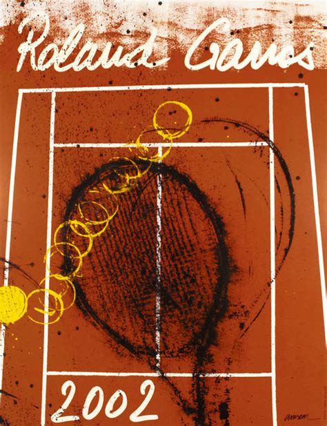 Roland garros is the traditional home of the annual internationaux de france, better known around the world as the french open. Various artists - 'Roland Garros' - 1995/2002 - Catawiki