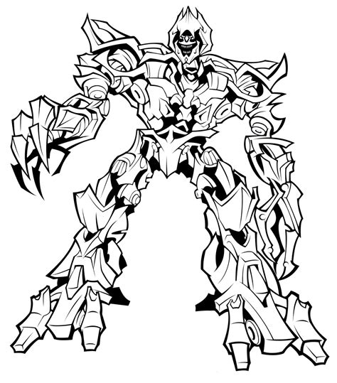 We have over 10,000 free coloring pages that you can print at home. Megatron Coloring Pages - Best Coloring Pages For Kids