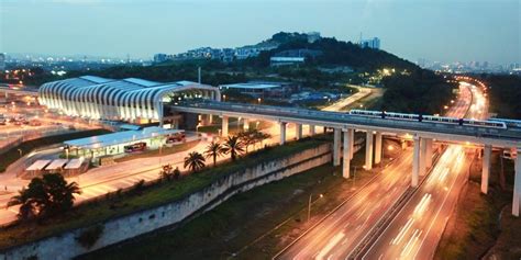 The lrt kelana jaya line is the fifth rail transit line and the first fully automated and driverless rail system in the klang valley area and forms a part of the klang valley integrated transit system. LRT - Kelana Jaya (KLJ) Line Extension - Sunway Construction