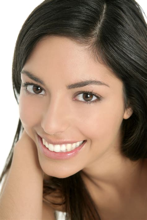 News, email and search are just the beginning. beautiful brunette indian woman closeup portrait