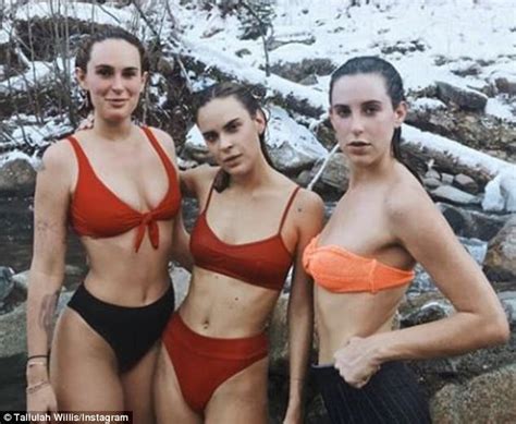 View 148 nsfw pictures and videos and enjoy extremecameltoe with the endless random gallery on scrolller.com. Rumer, Scout and Tallulah Willis in bikinis | Daily Mail ...