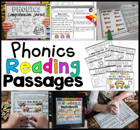 These passages include three written. FREE Phonics-Based Reading Passages Fluency and Skill Based Reading Comprehension Noteb ...