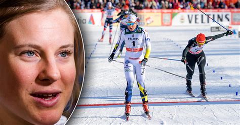 Hanna falk petades från stafetten och skickades hem från os i pyeongchang. Superloppet av Hanna Falk i Falun - krossar ALLA i ...