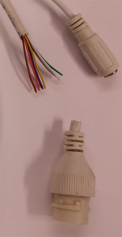 They refer to the ones that get the power and transmit videos through only here is the guide that shows you the color codes of dahua pinout, the dahua rj45 wiring diagram and which pin goes to which color wire to make a. Replacing a Faulty Hikvision PoE Connector | IP CCTV Forum ...