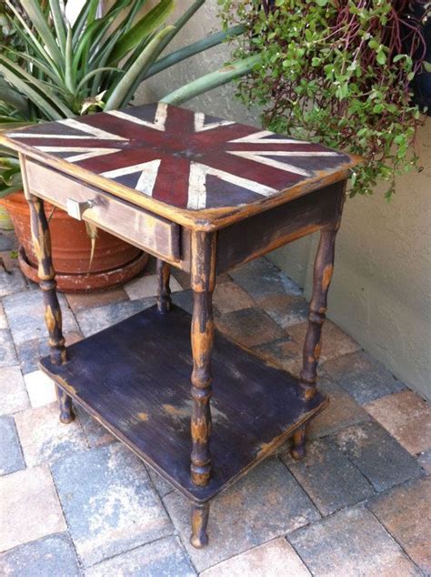 Today i need to present picture that would make you uplifting and the beautiful union jack decor kids rooms to you. union jack end table by upcyclingAmerica on Etsy | Union ...