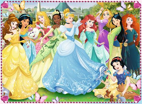 Choose the disney princess you prefer have do the puzzle. Puzzle XXL Pieces - Disney Princess Ravensburger-10938 100 ...