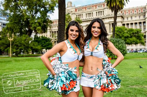 The miami dolphins cheerleading squad is now the most diverse cheer squad in nfl history. The Miami Dolphins international cheerleader auditions in Buenos Aires, Argentina - Mirror Online