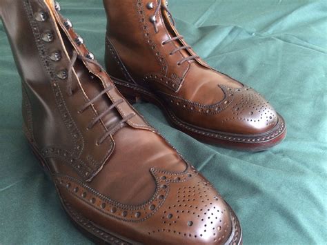 The official twitter for crockett & jones. Crockett and Jones Skye 2 Boots Cordovan Dark Brown boots ...