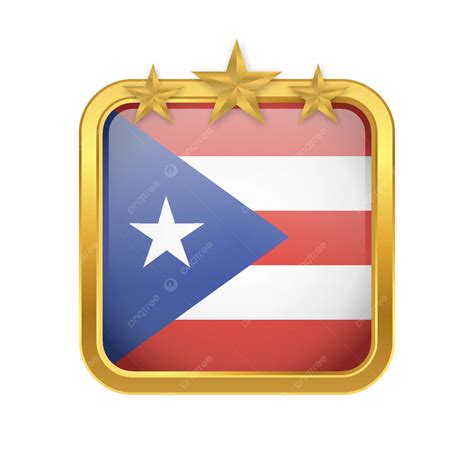 Bandera De Puerto Rico Vector PNG ,dibujos Puerto Rico, Bandera, Bandera De Puerto Rico PNG y