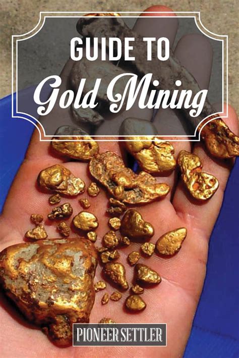 We believe in helping you find the product that is our selection of brands is always growing, so chances are your favorite is on aliexpress. Gold Mining | Homesteading Skills | Homesteading Simple ...